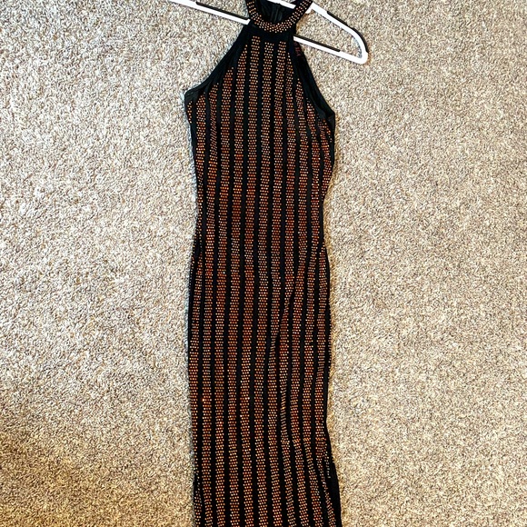 Halter Sequin Dress - Picture 2 of 3